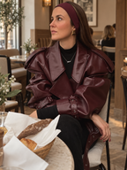 Deena – Jacke aus Kunstleder – Produktansicht