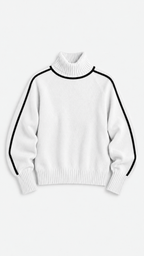 Lara – Damen-Rollkragenpullover aus Strick