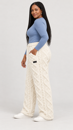 Alina Loungehose in Beige – lateral