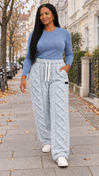 Alina Loungehose in Grau – munique