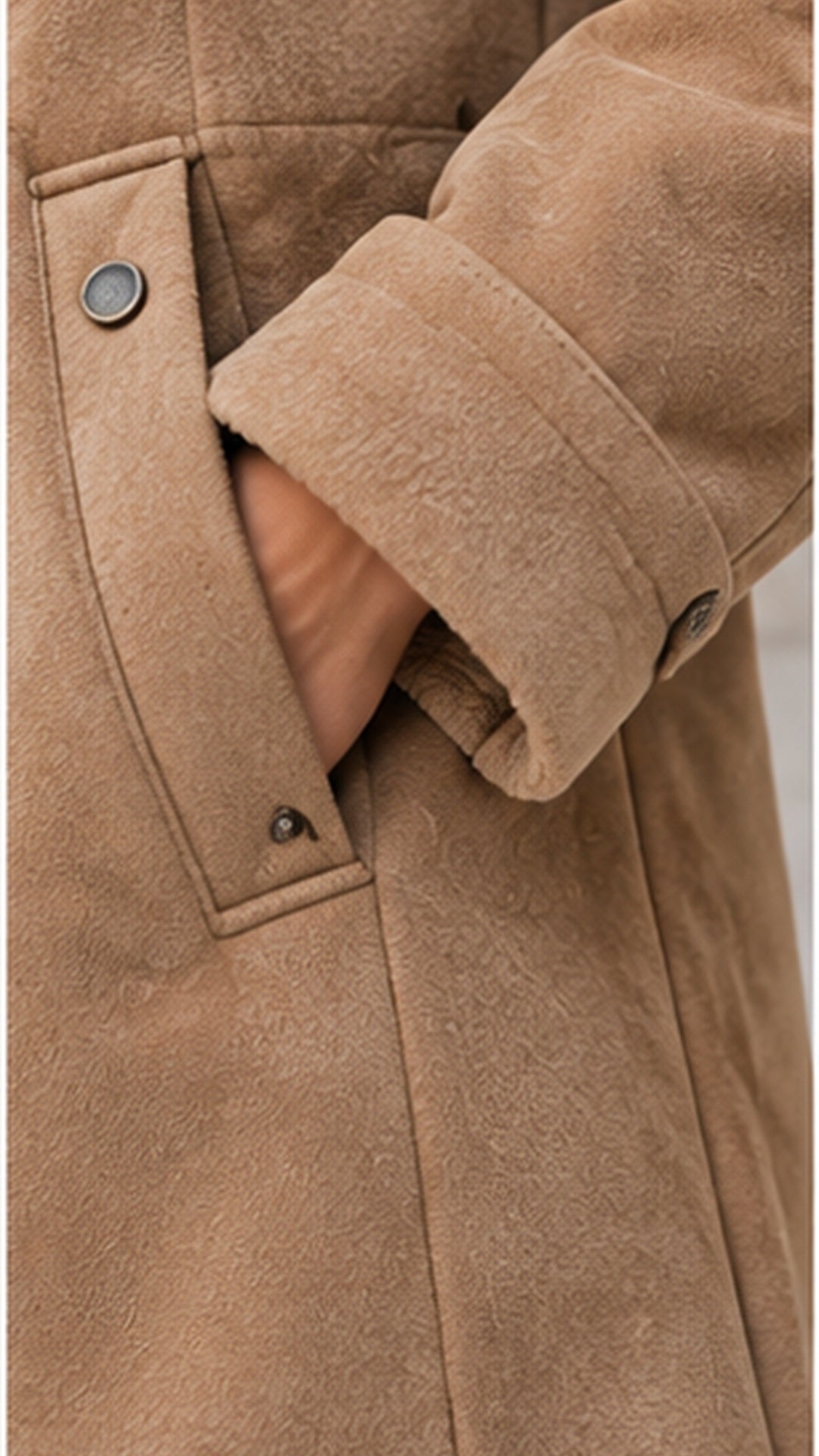 Astrid – Taschen und Ärmel Detail