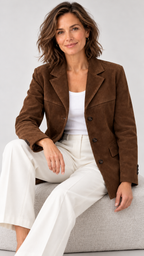 Banbury – Brauner Blazer im legeren Look