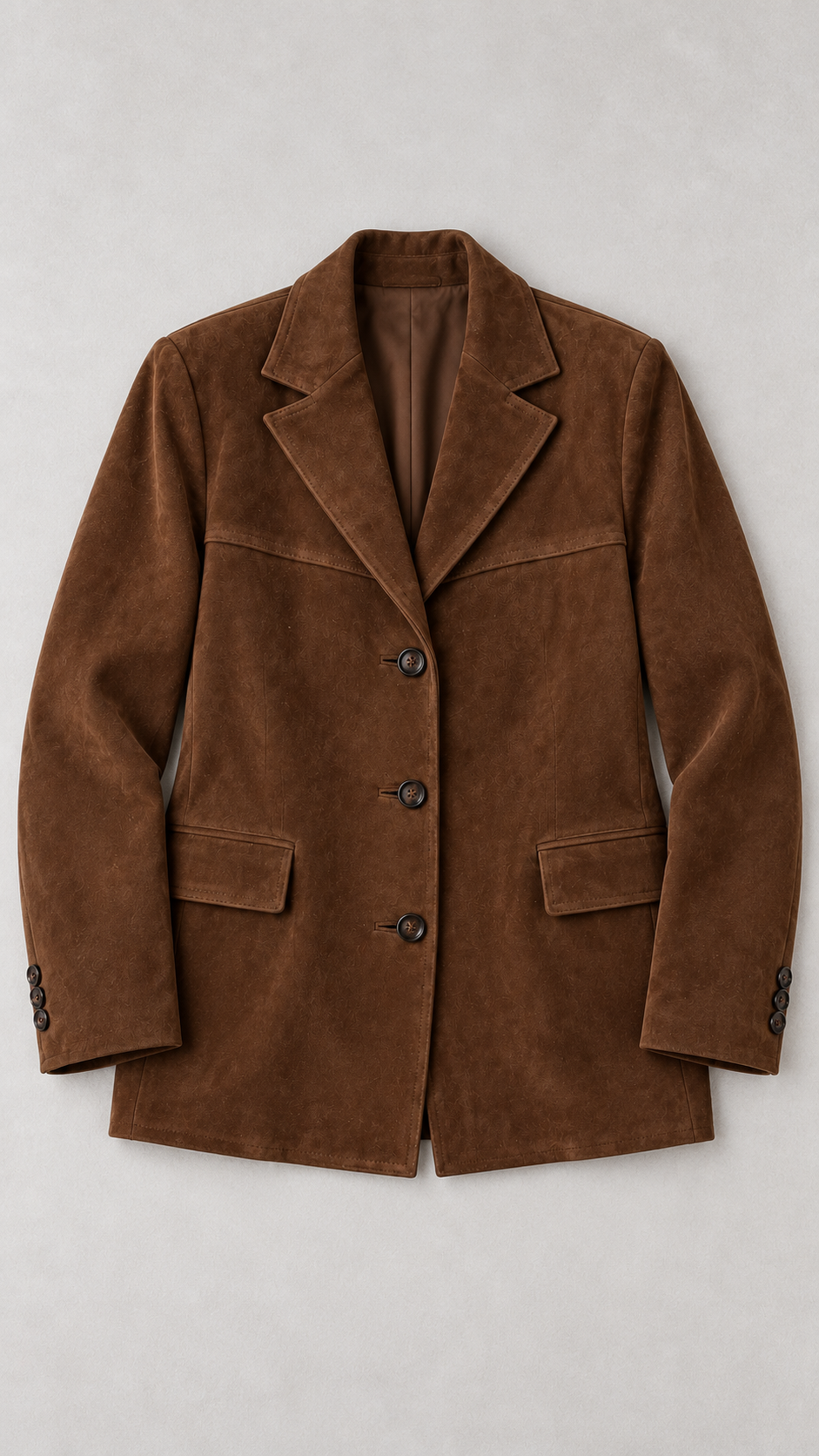 Banbury – Blazer in Wildlederoptik, Produktansicht
