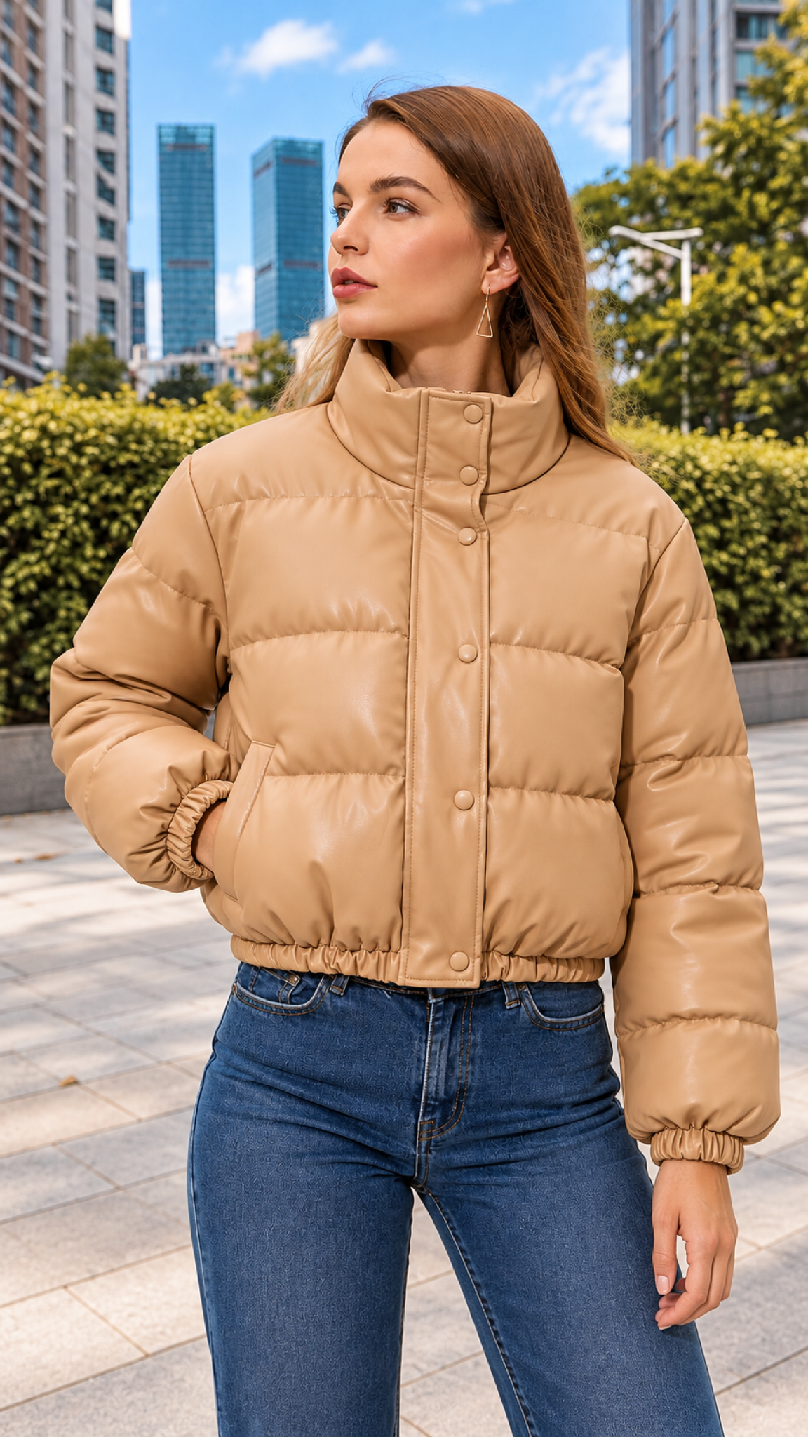 Julia Bomberjacke Khaki – 02-ambiente-original