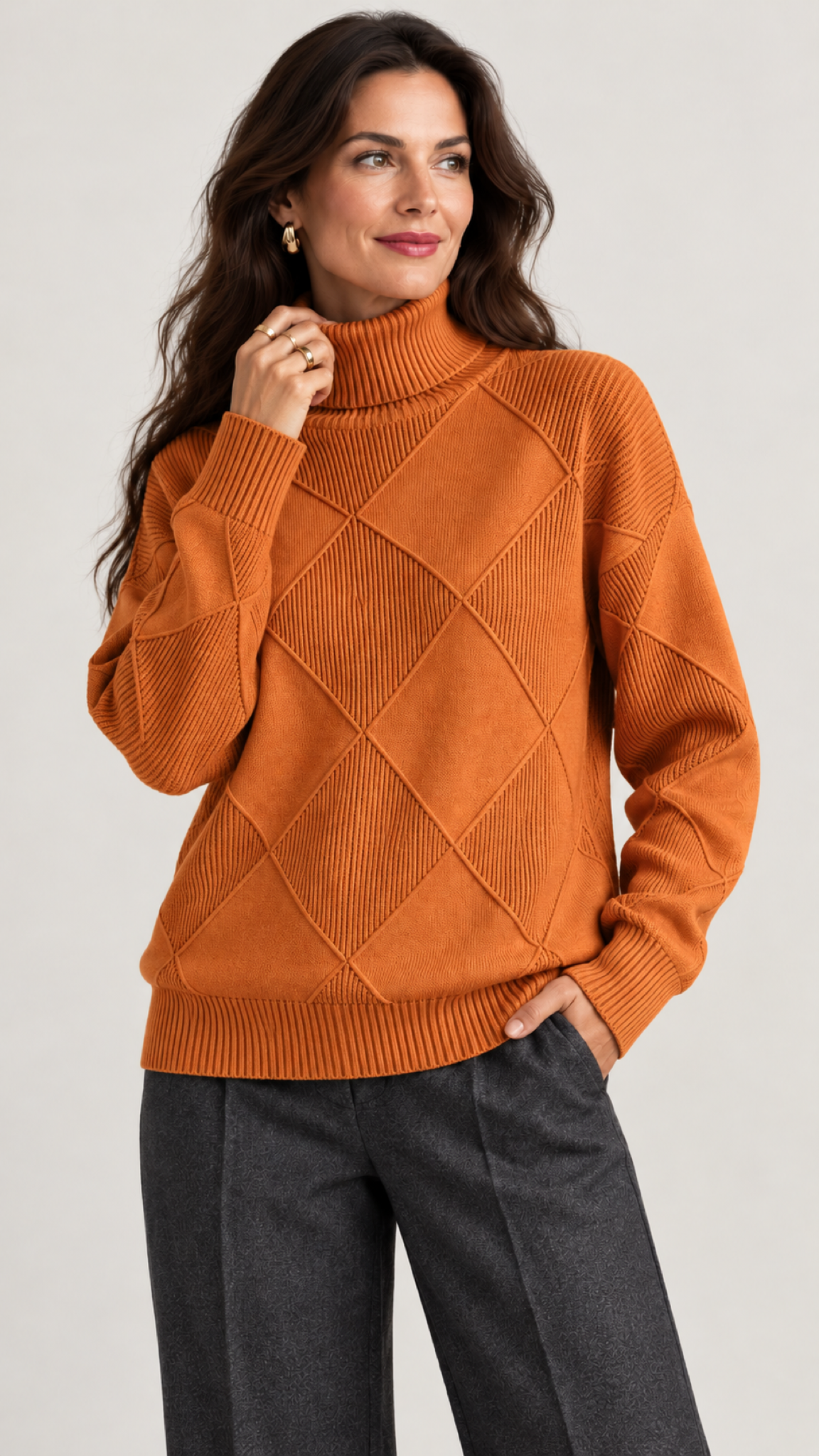 Marcelle Pullover Orange – 04-detalhe
