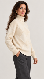 Marcelle Pullover Elfenbein – 03-lateral
