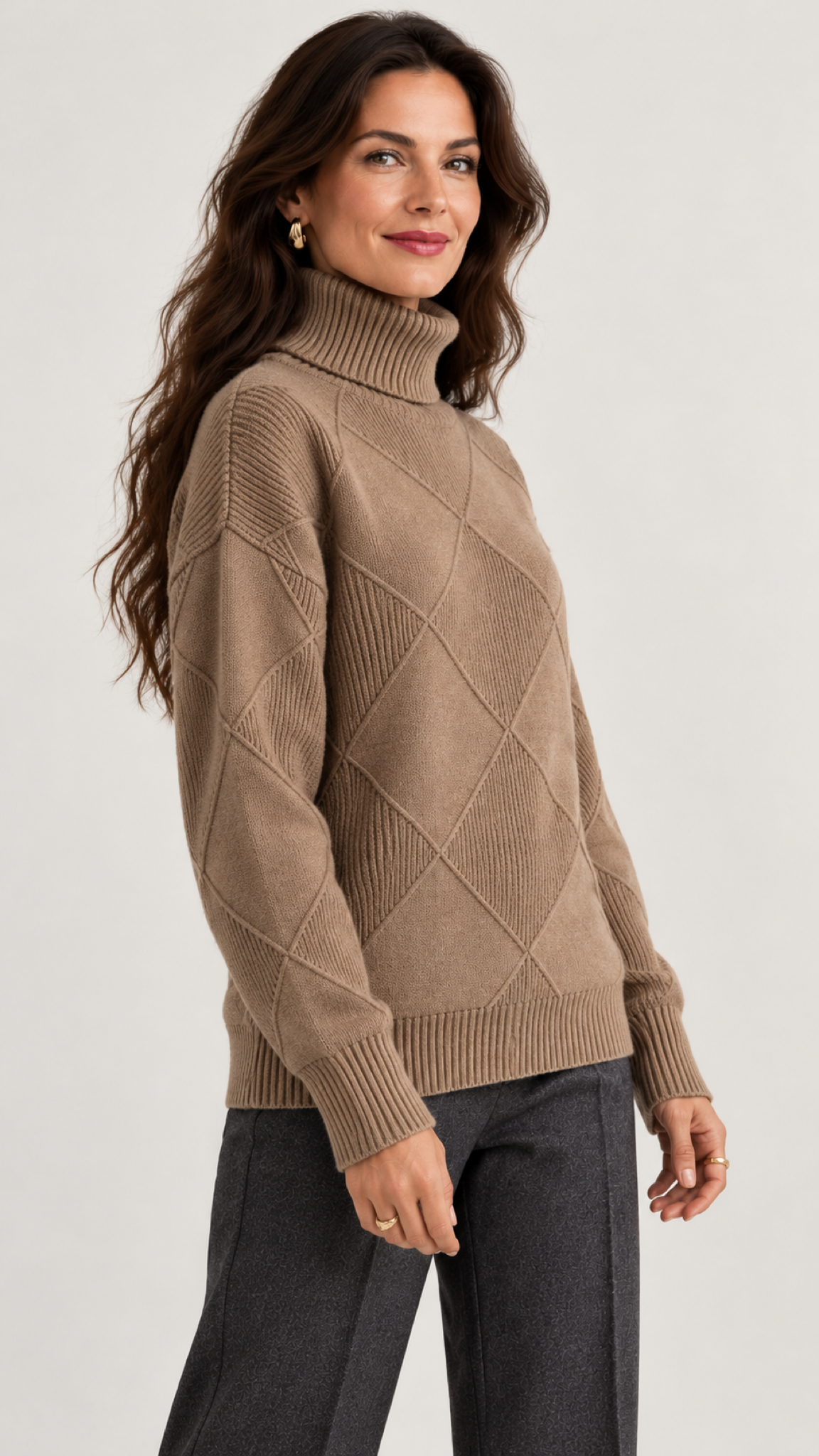 Marcelle Pullover Braun – 03-lateral