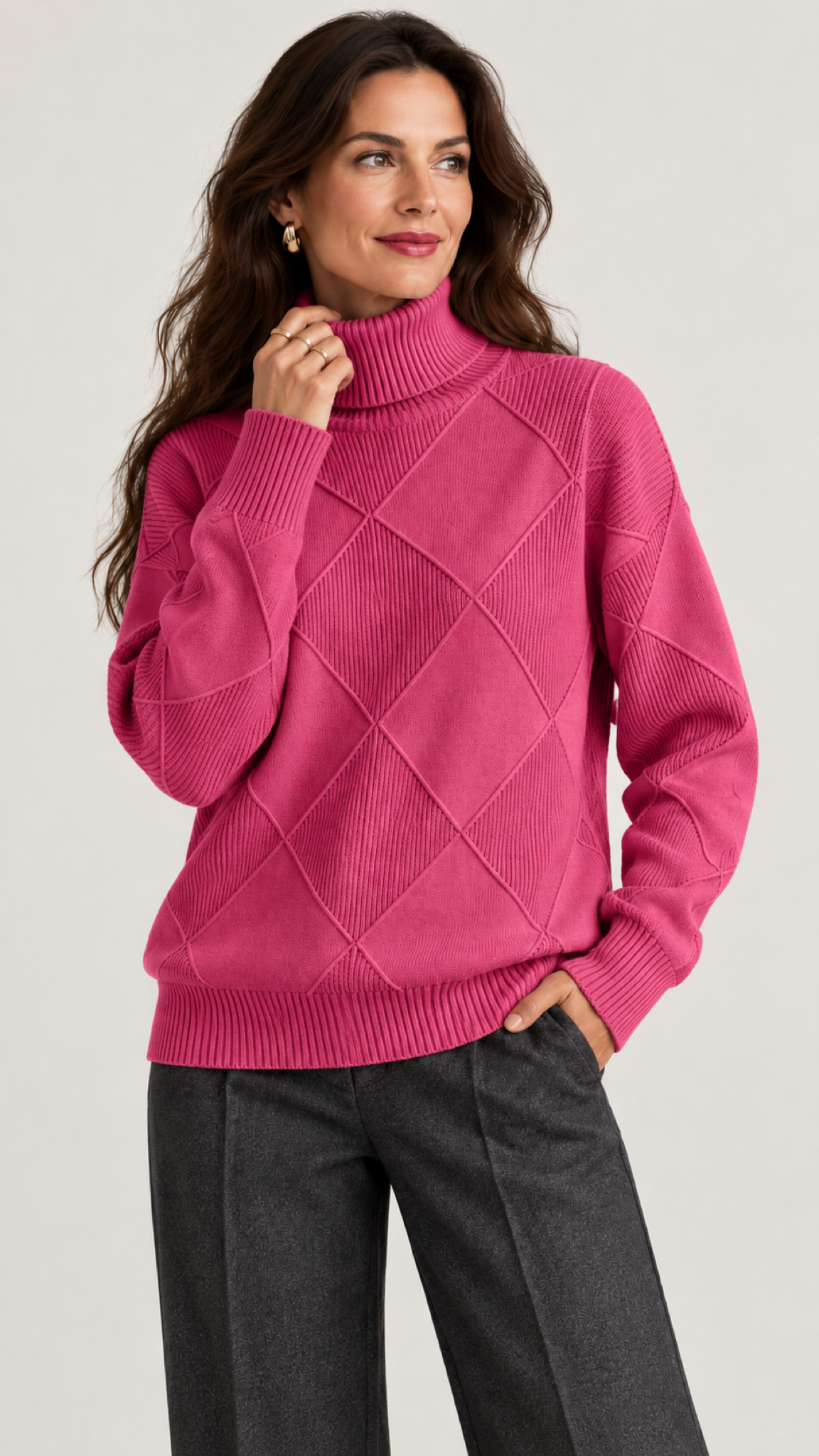 Marcelle Pullover Rosa – 04-detalhe