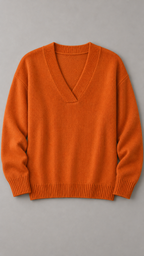 Quilla Pullover Gebranntes Orange – 06-produto