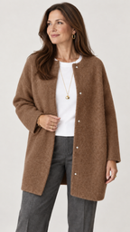 Ruperta Strickjacke in Braun – capa
