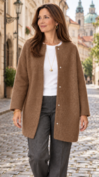 Ruperta Strickjacke in Braun – praga