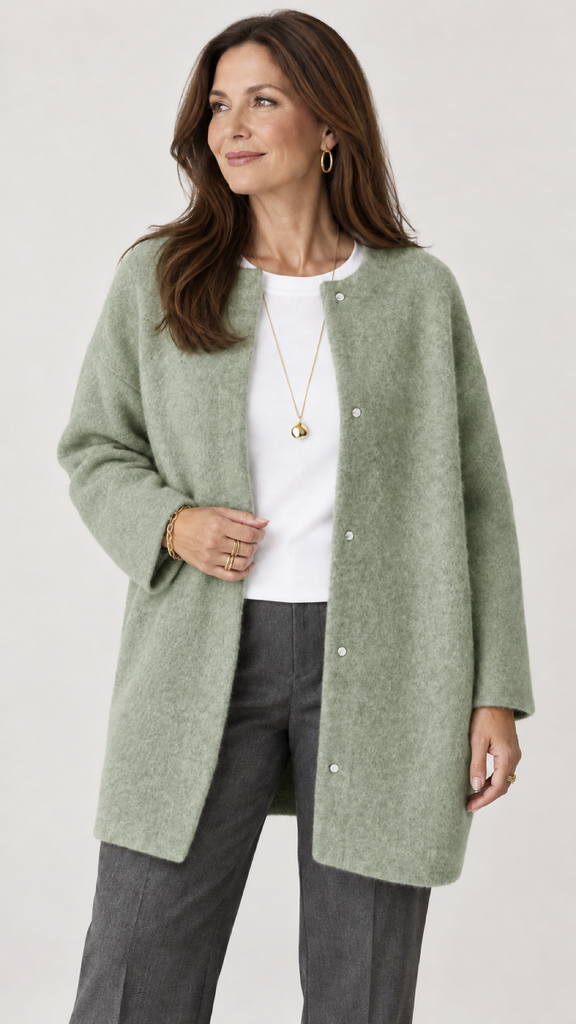 Ruperta Strickjacke in Grün – capa