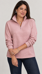 Vilja Pullover in Hellrosa – capa