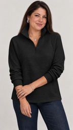 Vilja Pullover in Schwarz – capa