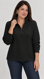 Vilja Pullover in Schwarz – gola