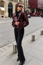 Deena – Jacke aus Kunstleder – Produktansicht